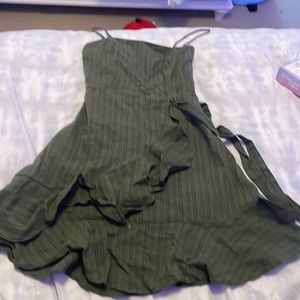 Army green dress